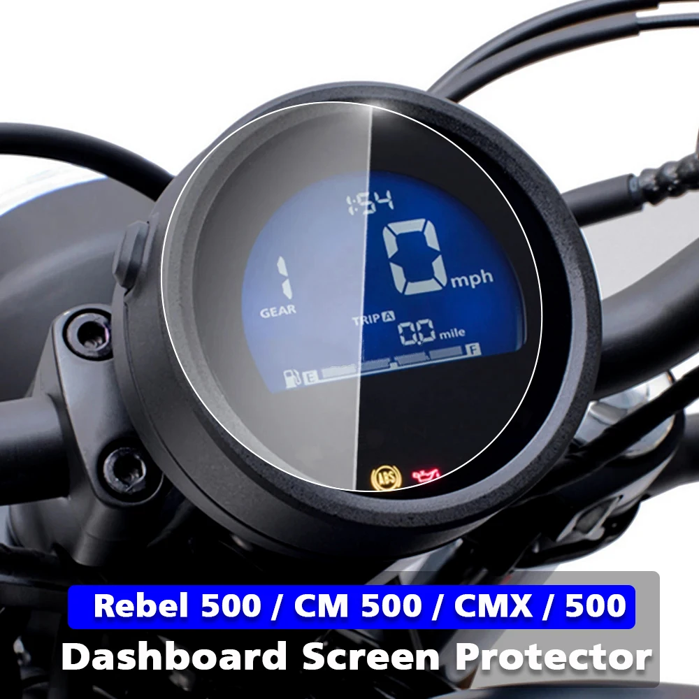 Rebel 500 Dashboard Screen Protector Cmx 500 Motorfiets Voor Honda Cm 500 Tft Lcd Dashboard Film Anti-Kras Beschermende film