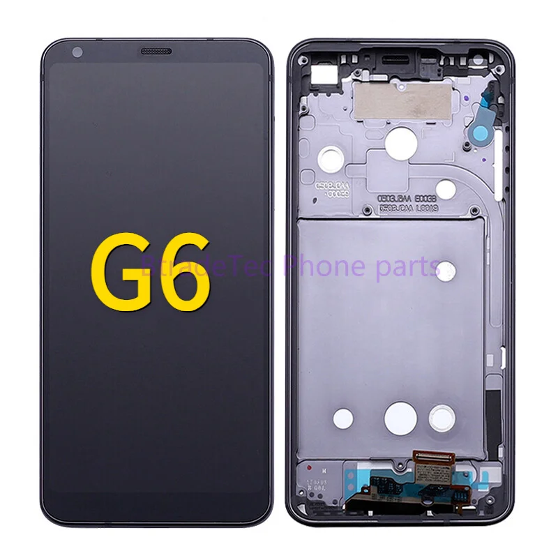 

LCD Touch Screen Digitizer W/ Frame Assembly For LG G6 Display H870 H873 VS998