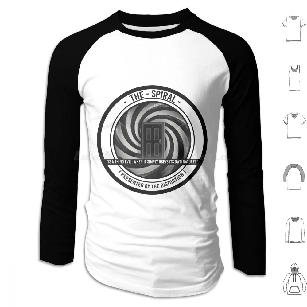 The Spiral-Badge Hoodie cotton Long Sleeve The Magnus Archives Magnus Archives Podcast Podcasts Tma Magpod Magpodcast