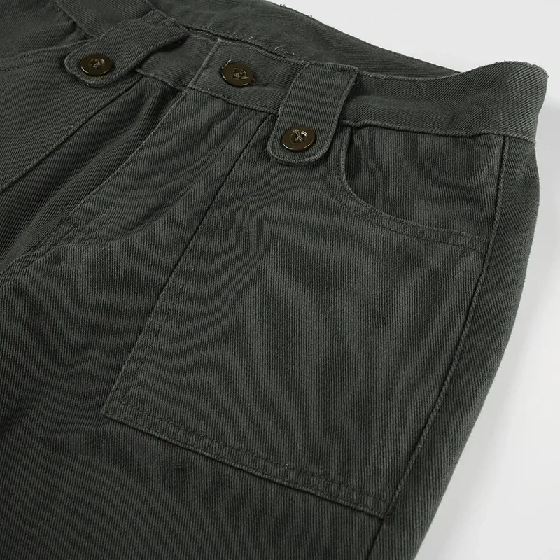 Y2K Streetwear Baggy Jeans Haruku Low Rise Pockets Patchwork Loose Women's Cargo Pants Vintage 90S Trouser Korean Style