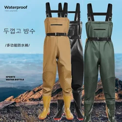 Breathable Chest Waders for Fishing Farming Overalls Waterproof Dry Pants For Men Women One-piece Trousers Fishing Hunting