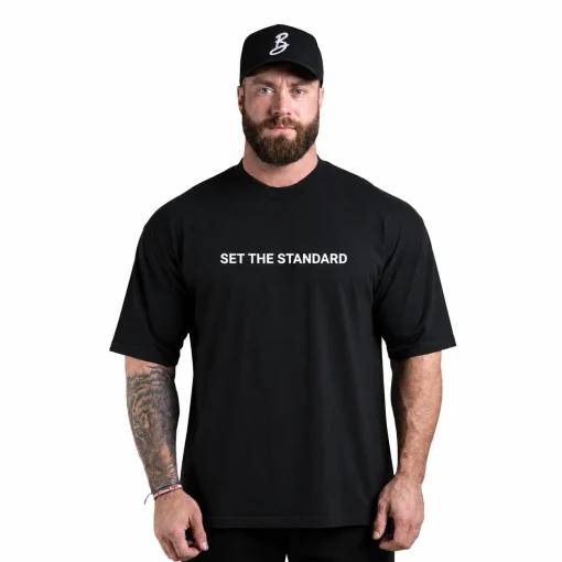Set The Damn Standard Cbum Shirt GYM Graphic Cotton Tee Printing High-end Luxury Unisex Style Both of Men and Women