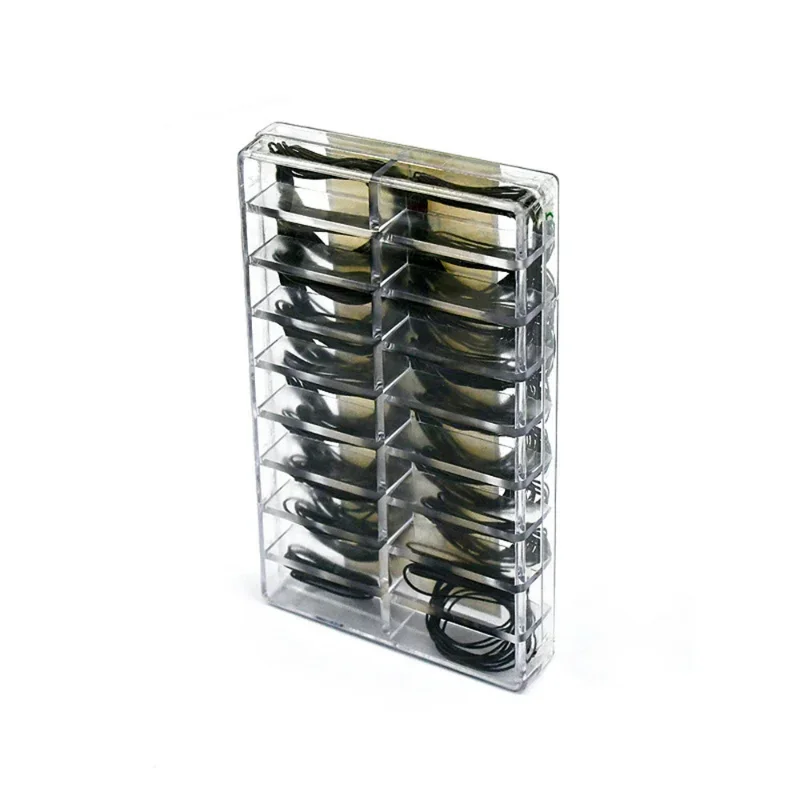 Caja trasera de reloj, herramientas de reparación de juntas tóricas impermeables de goma para relojero, espesor 0,5 Mm/0,6 Mm, 200 Uds.