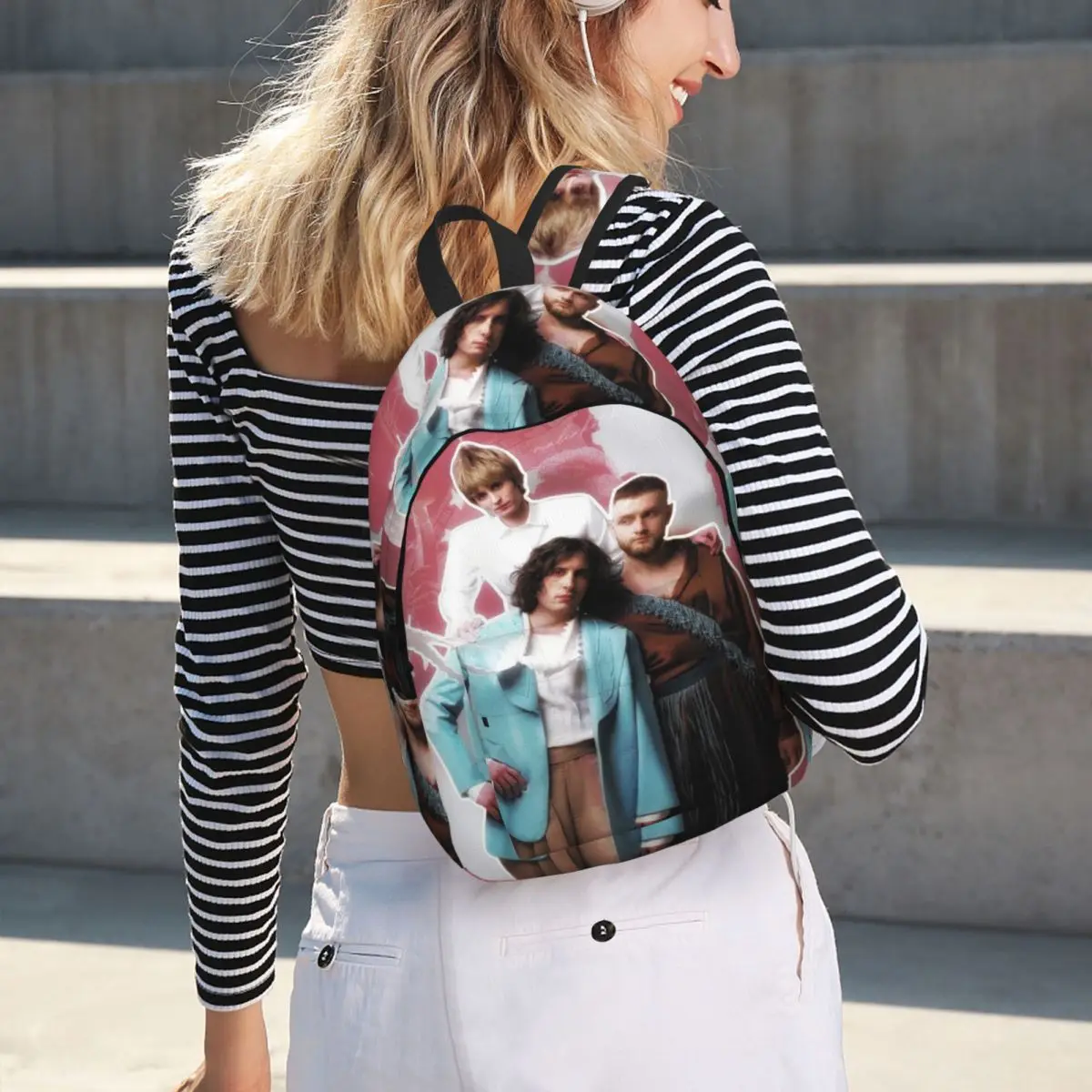 Ziferblat Bird Of Pray Ukraine Eurovision 2025 Student Backpack School Bag Hiking Travel Daypack Men Women Bookbag Shoulder Bags