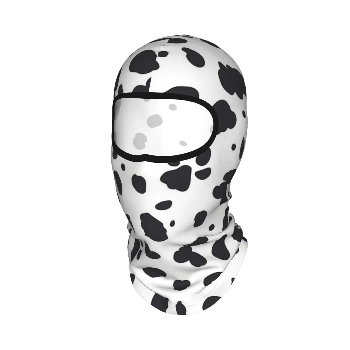 Dalmatian Spots Paws Print Dalmatian Dog Print Breathable Thin Balaclava Full Face Mask Sun Protection Neck Gaiter Motorcycle