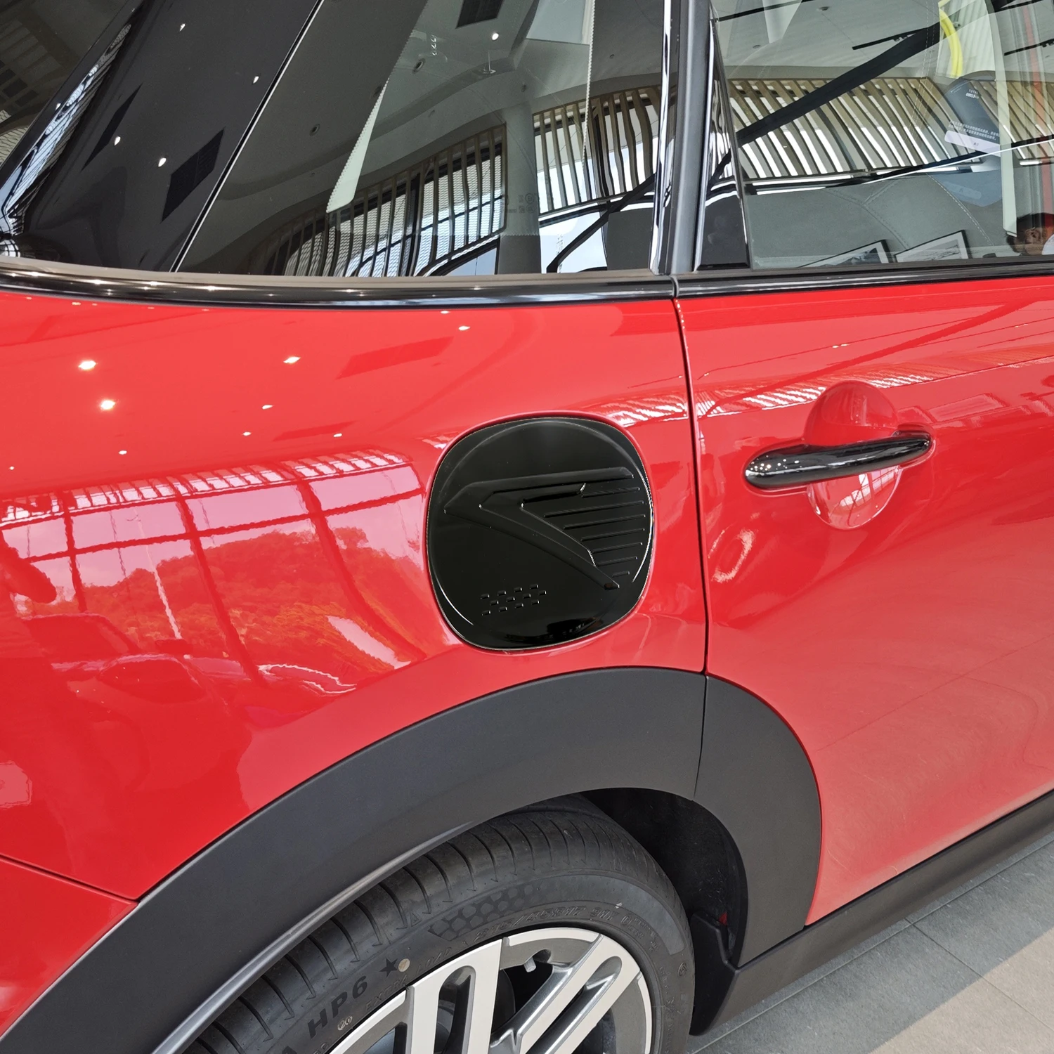 For BMW MINI F65(5door) F66(3door) F67(convertible) 2025 Car Accessories ABS Oil Fuel Tank Cap Cover Trim 1PC