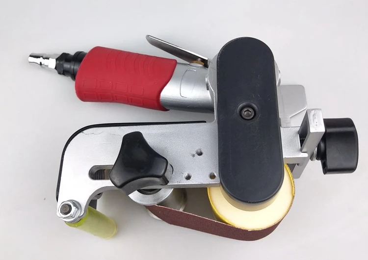 Professional Pneumatic Belt Sander Metal Wood Air Polishing Grinding Tool