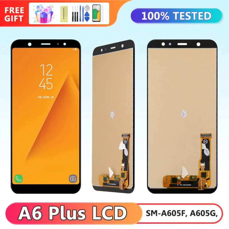 

6.0'' A6 Plus tft Display, for Samsung Galaxy A6 2018 A605 A605F A605G Lcd Display