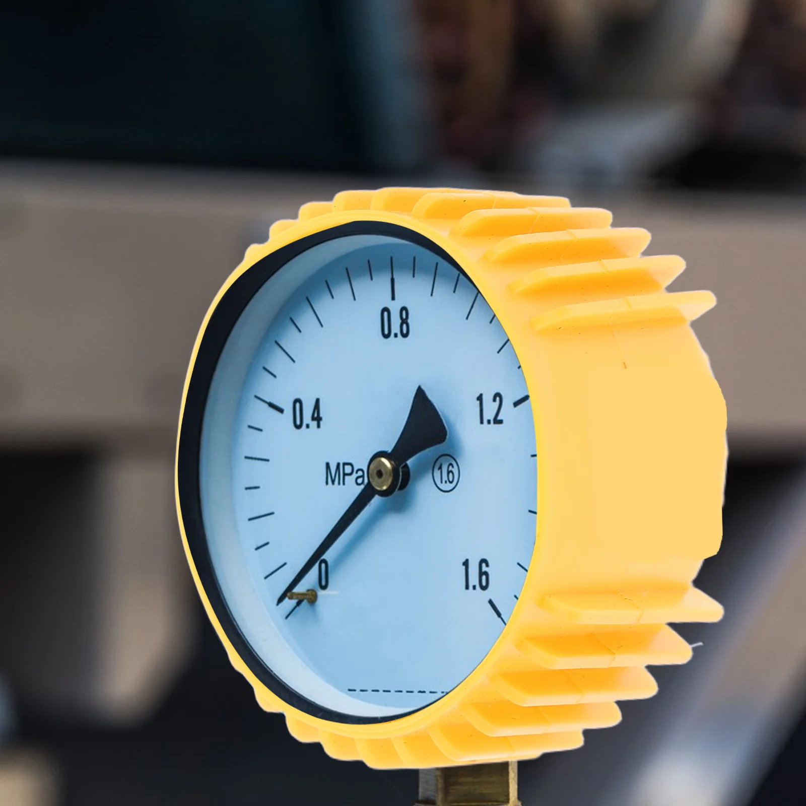 

4Pcs Silicone Gauge Covers Protective Regulator Sleeves Shock Absorption for Oxygen Acetylene Welding Cutting Pressure Gauge