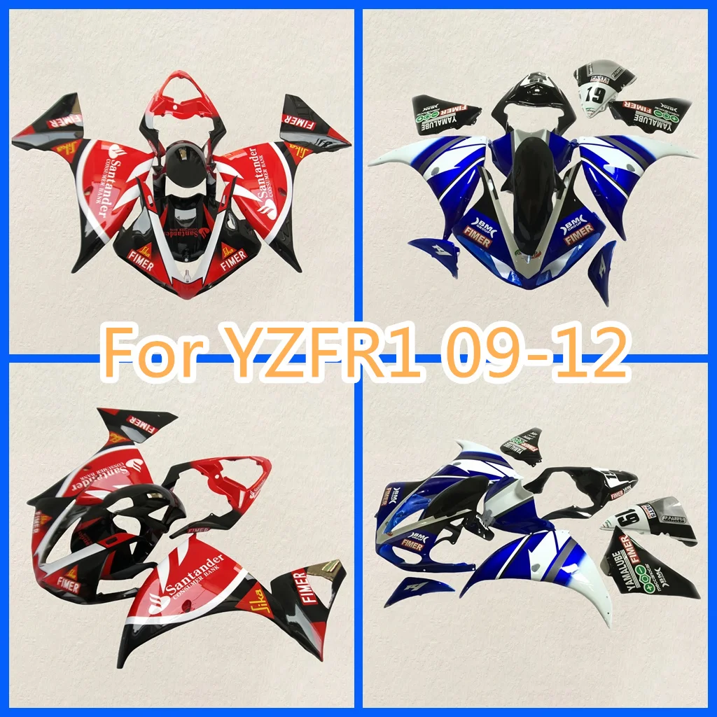 100% Fit Bodywork for YAMAHA 2009 2010 2011 2012 YZFR1 1000 CC 09 10 11 12 YZF-R1 ZXMT Injection Mold Fairing Set