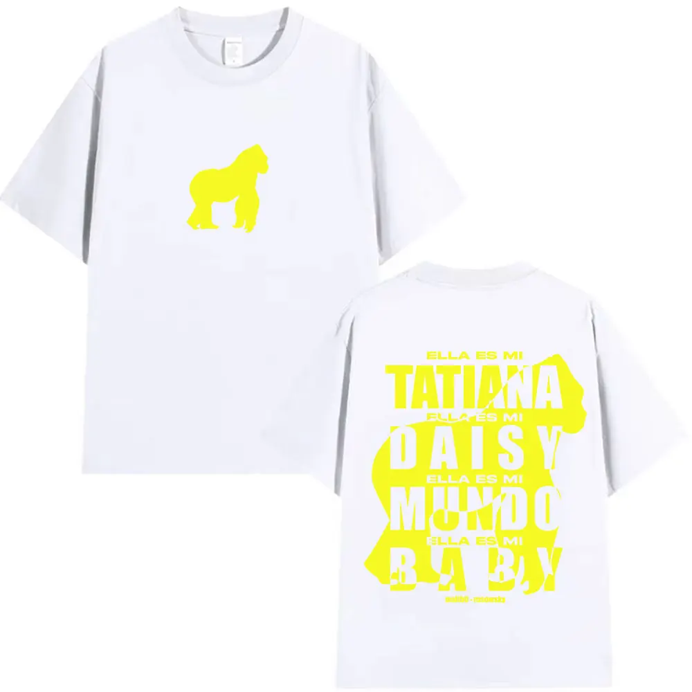 Rapper Rusowsky Daisy Tour 2025 Graphic T Shirt Men's Vintage O-Neck Oversized Cotton T-shirts Summer Fashion Clothing T-shirt