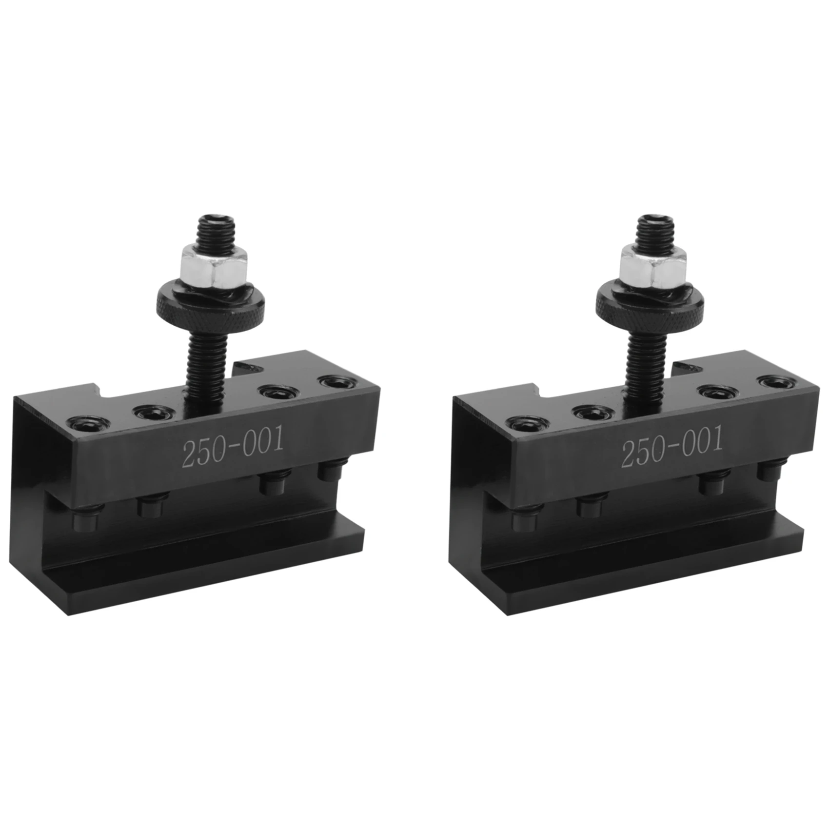 

New 2-Piece Set 250 - 001 0Xa Quick Change Tool Turning Tool Holder Steel Material 1 # Bracket