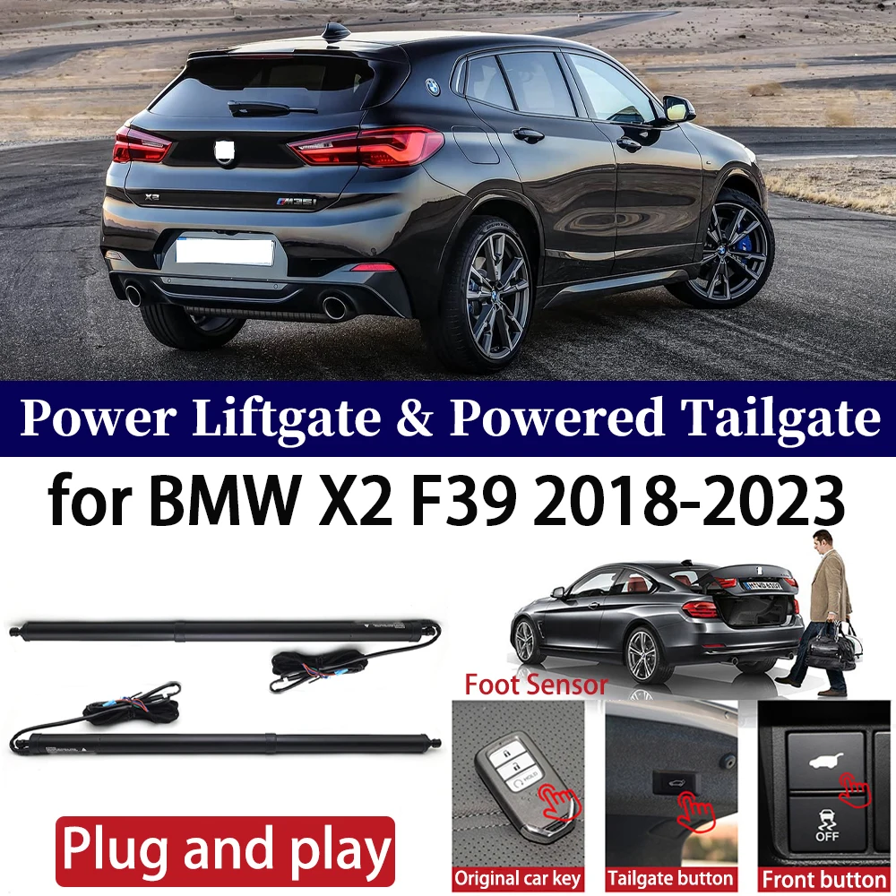 

ZhuCamX for BMW X2 F39 2018-2023 Car Auto Power Electric Tailgate Liftgate Lift Trunk Closer System Boot Lift Motor Kit