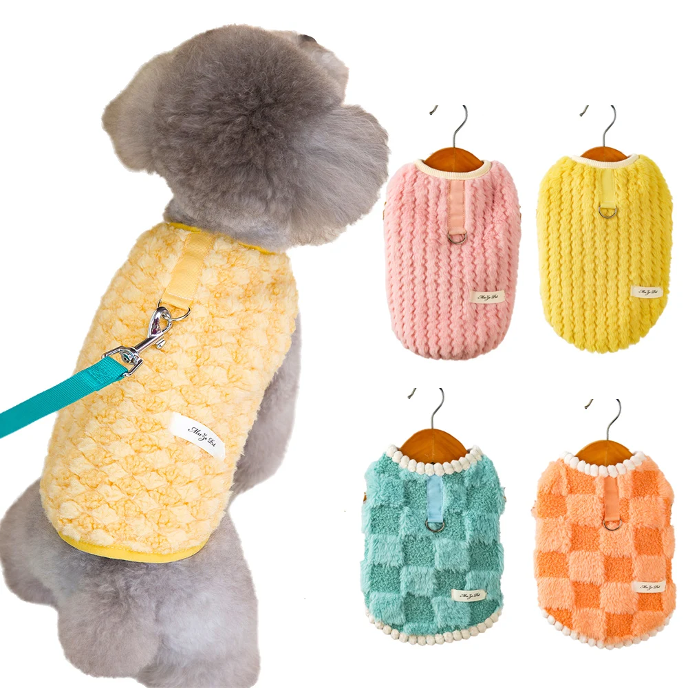 Mais novo casaco para animais de estimação jaqueta para cães pequenos inverno quente roupas para cães com fivela yorkshire mascotas roupas para cachorro