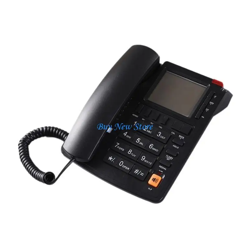 20CE Corded Telephone Desktop Landline Telephone with Caller Display for Front Desk