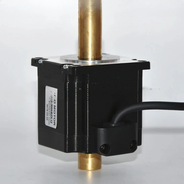 

57 double axis hollow motor/hollow 12/front axle length 30mm/57BYGH255-3004B-ZK12-30