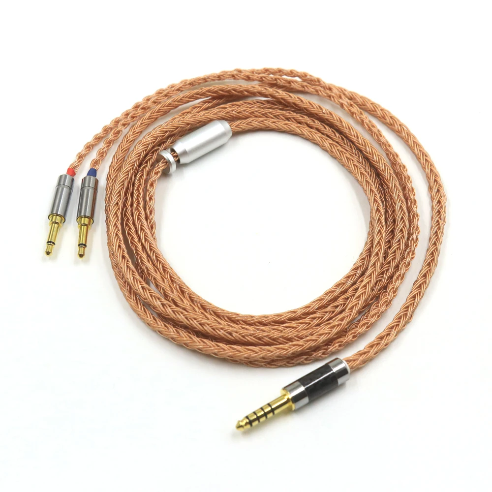 16Core Headphone Upgrade Cable for Sundara Aventho Focal Elegia t1 t5p MDR-Z he400s D7200 9200