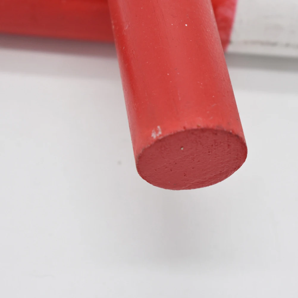 

4Pcs Relay Bright Color Lightweight Racing Competition Tools Red White Wooden Equipments