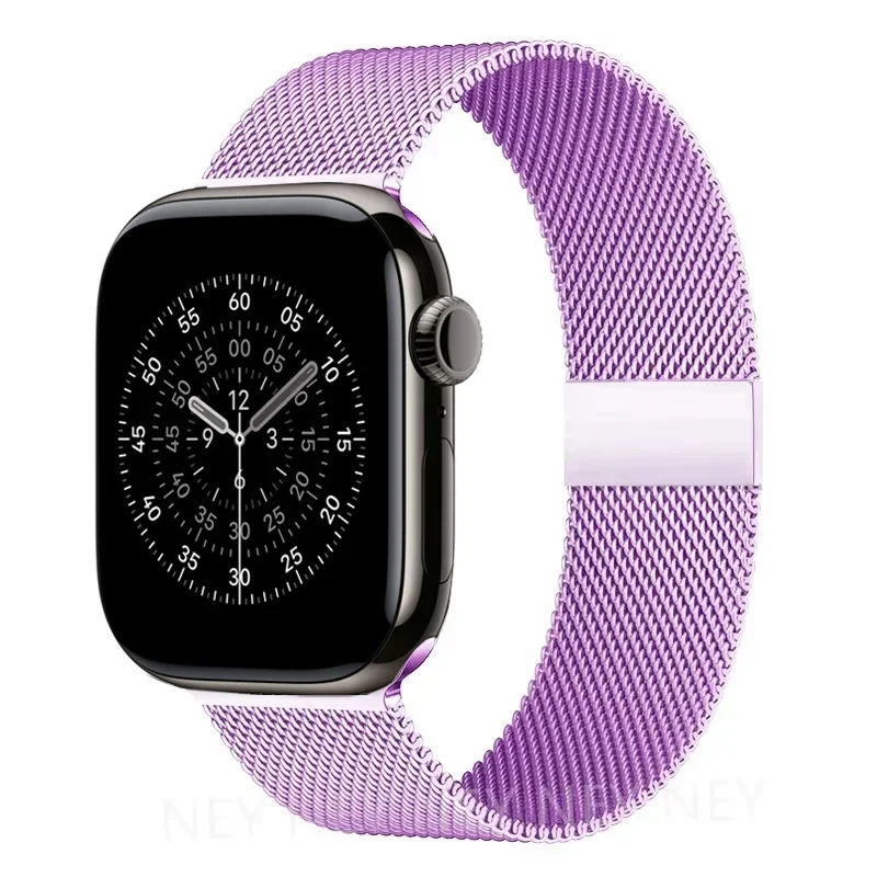 Milanaise-Schlaufenarmband für Apple Watch Band 11 46 mm 44 mm 40 mm 41 mm 42 mm 45 mm Armband iWatch Serie 10 8 7 6 5 4 SE 9 Ultra 3 49 mm