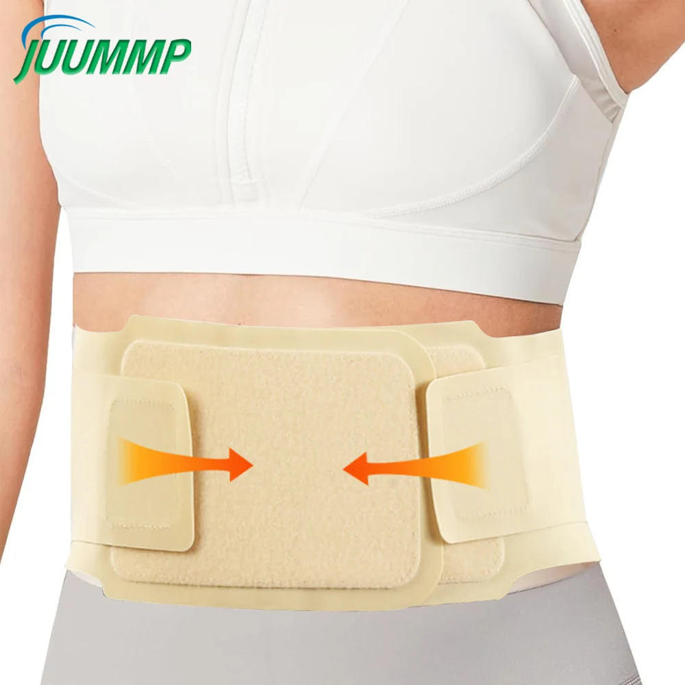 

1 шт. поясничный бандаж для спины при болях в пояснице, ультратонкая поясничная поддержка для мужчин и женщин, легкий дышащий пояс для лечения ишиаса и сколиоза