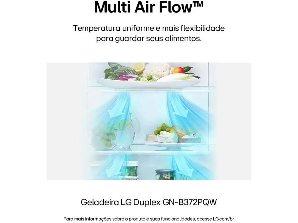 ثلاجة إل جي بيضاء دوبلكس خالية من الصقيع ، مبرد ، 375 لتر ، من من من من من من من من نوع V