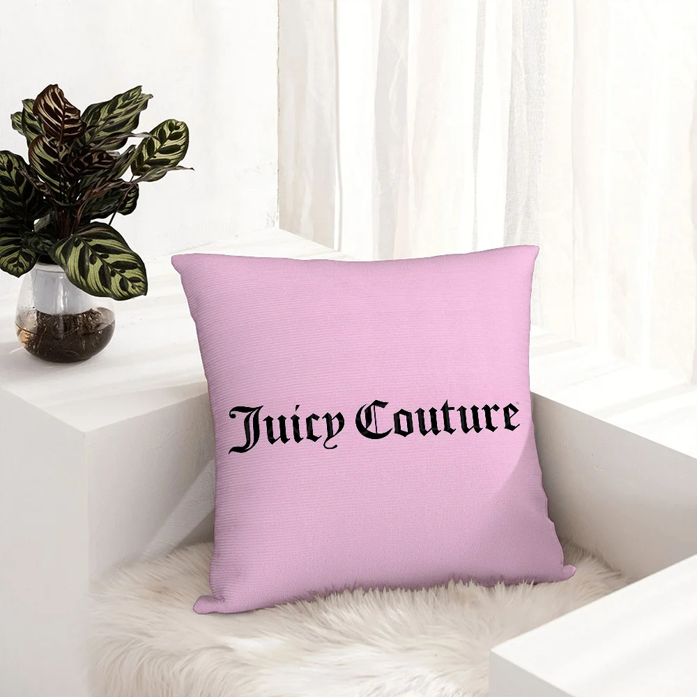 J-Juicy C-CoutureS Pillow Case Plush Fabric Soft  Pillowcase Double Sided Print Cushion Cover Household Gifts