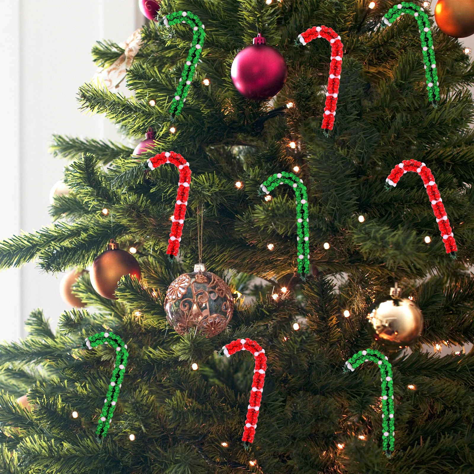 

1000pcs Plastic Jewelry Making Kit Diy Craft For Bracelet Necklace Decoration White Green Red Beading Kits Loose Beads Jewelry