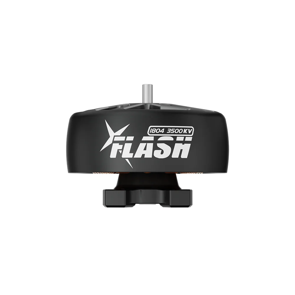 FlyFishRC Volador VX3.5 O4 Pro Frame Kit Flash 1804 FPV Bürstenloser Motor HQProp T3.5X2.5X3 Grau (2CW+2CCW) Bundle Kit 7