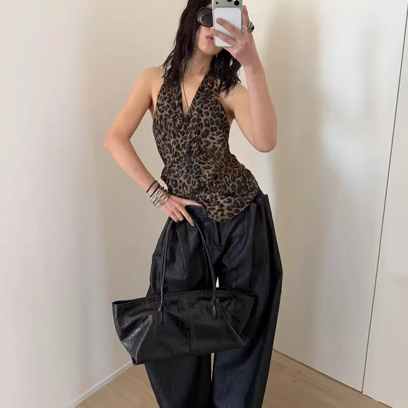 Luxuriöse Damen-Tragetasche mit Krokodilmuster, Vintage-Stil, Große Kapazität, Schulter-Handtasche, Minimalistische Pendler- und Einkaufstasche für Frauen – Detail 15