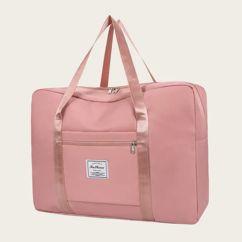 Folding Travel Bags Large Capacity Waterproof Luggage Tote Handbag Travel Duffle Bag Gym Yoga Storage Shoulder Bag For Women