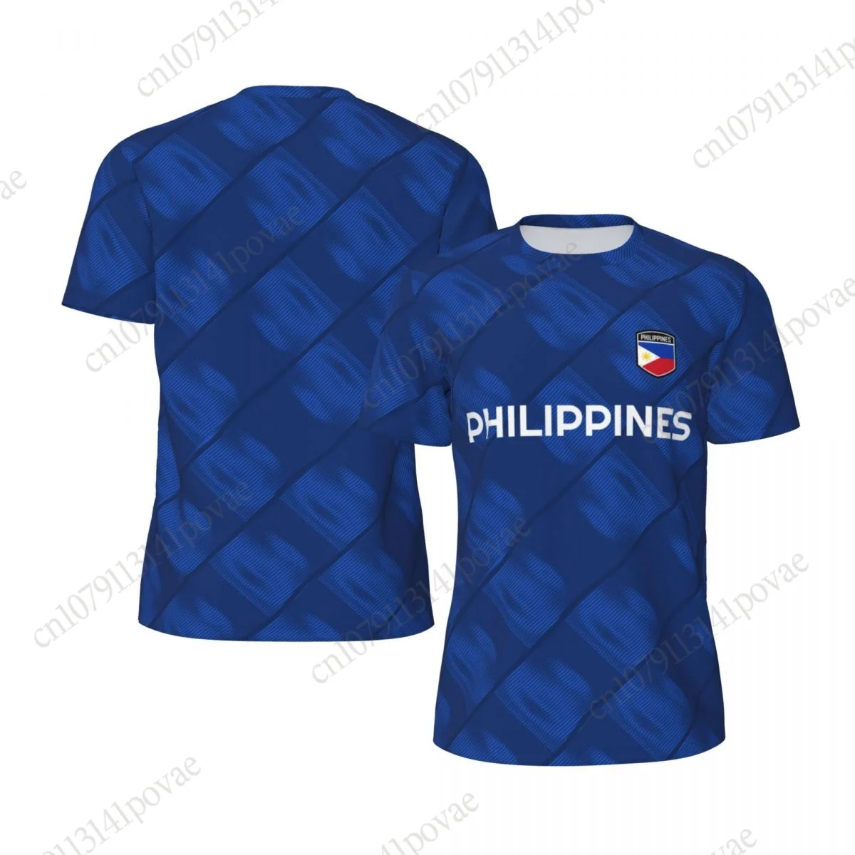 Camisetas con bandera de Filipinas para hombre y mujer, ropa de malla deportiva transpirable para correr, bicicleta, tenis, Fitness