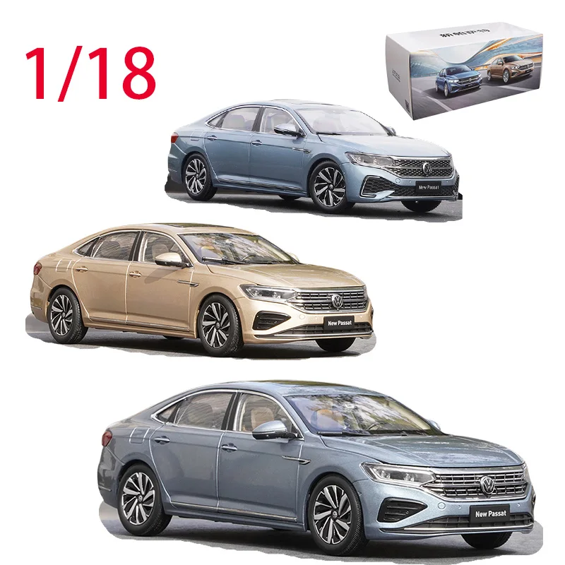 

Shanghai Volkswagen Diecast 1/18 Scale New Passat 2022 Alloy Car Model Toys for Boys Gift Decoration Piece Original Factory