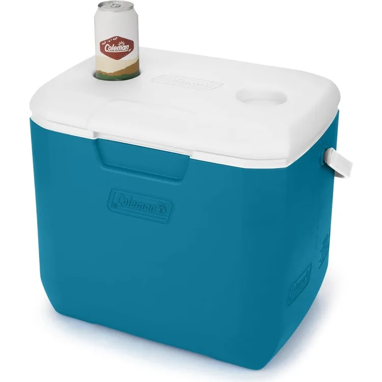 Refrigerador portátil isolado série Chiller, refrigerador duro com retenção de gelo e alça pesada, ótimo para praia e piquenique, 30qt