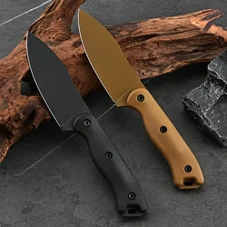 Becker KA BK19 Nessmuk Fixed Knife D2 Nessmuk Blade Nylon Glass Fiber Handles Tactical Polymer Knives Outdoor Hunting Tool