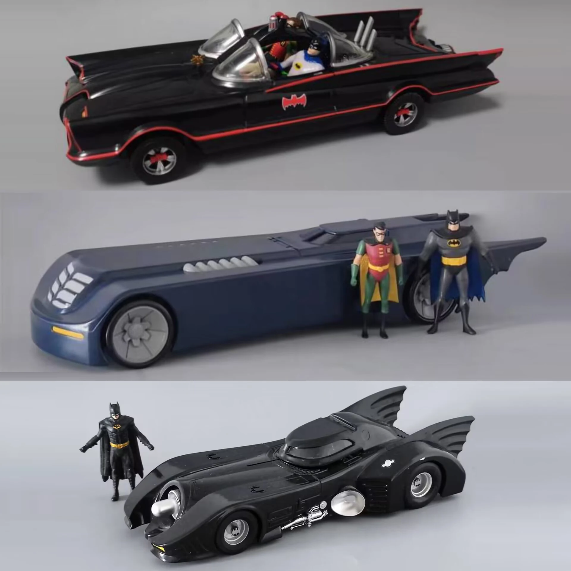 Plastic Car BATM0BILE Movie & Animated & Classics TV 1966 Bat-hero Futura 9