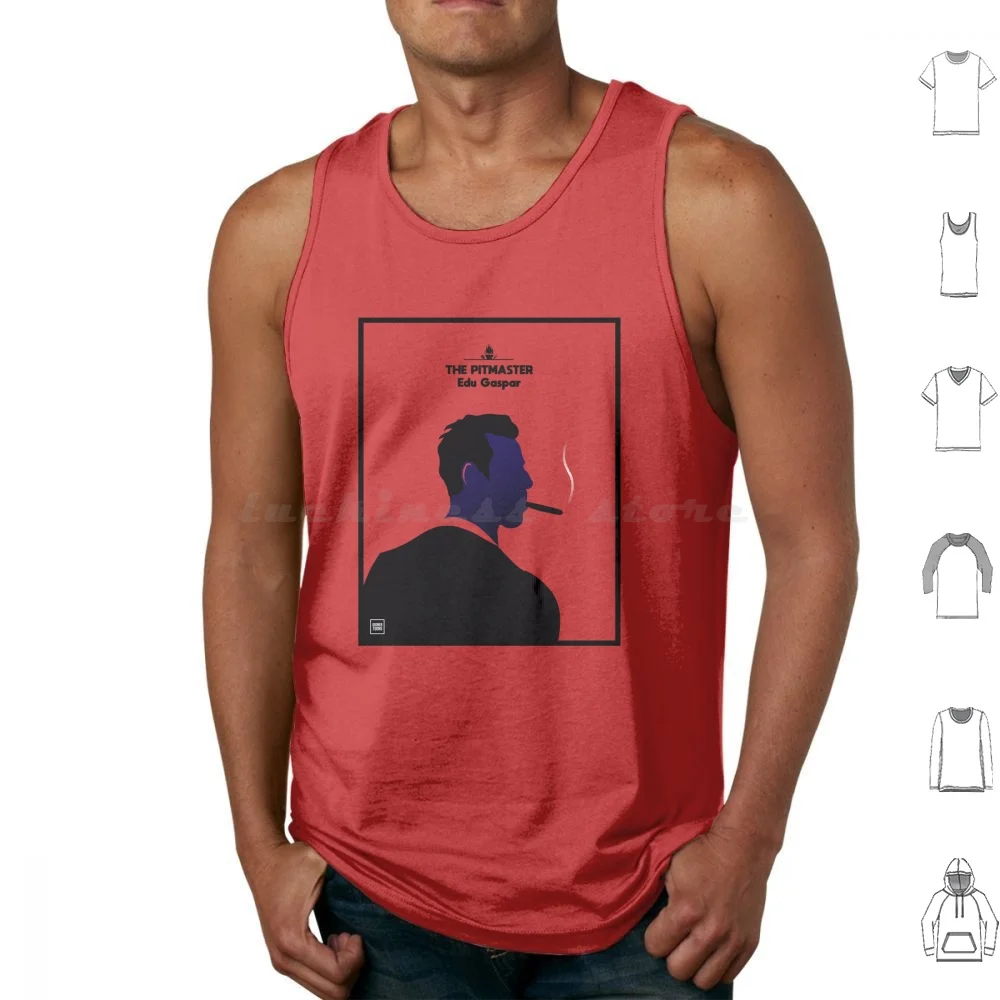 سترة علوية بدون أكمام من Edu "The Pitmaster" Gaspar بدون أكمام من Goonertoons لكرة القدم London Coyg Gunners Soccer Aubameyang