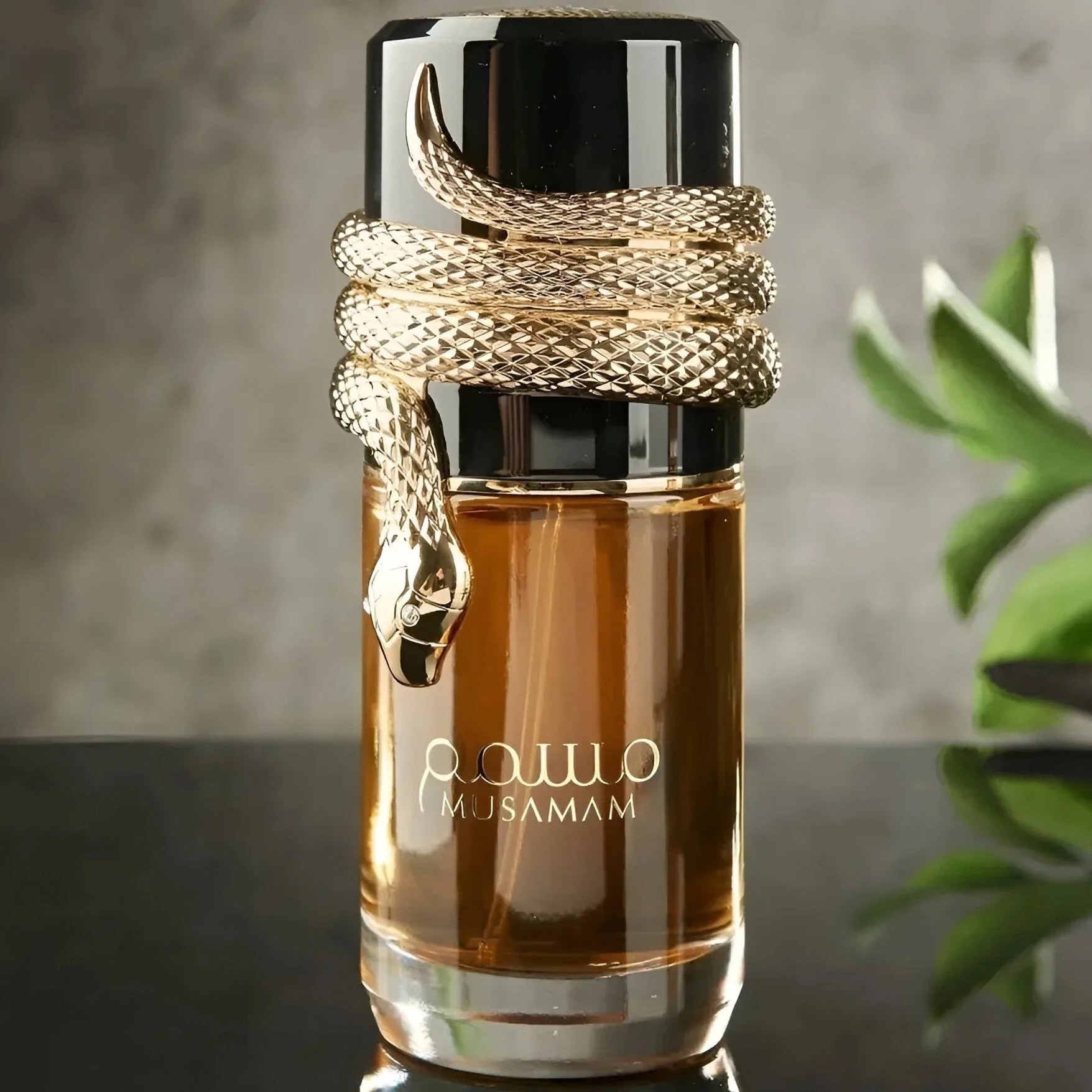 Musamam Snake Mystery EDP for Men & Women - 100ml Long-Lasting Woody Spicy Fragrance, Unique Snake Statue Bottle, Arabian Middle Eastern Perfume for Daily & Special Occasions