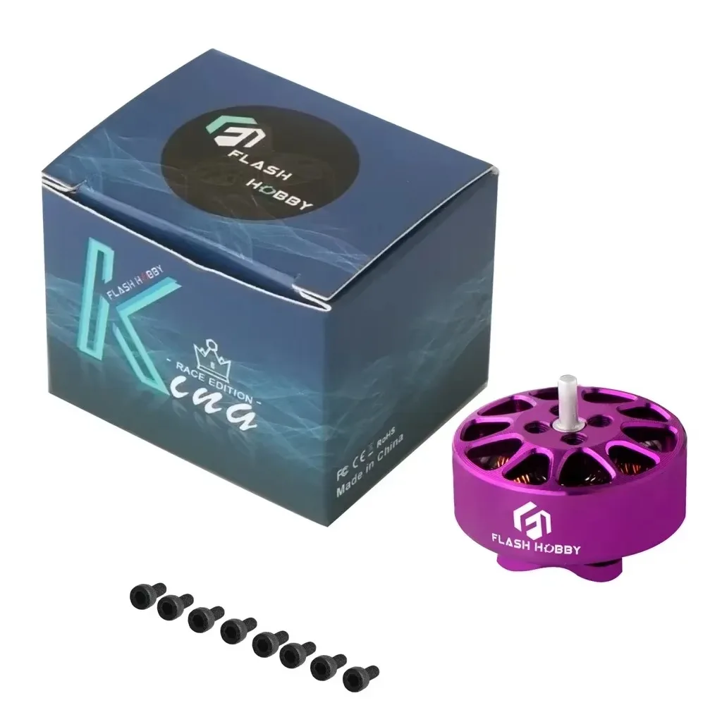 ViVaSFLASHHOBBY K1303 5000KV/8000KV Brushless Motor, 4PCS, 210g/234g Thrust, For 2 Inch FPV & Football Drones