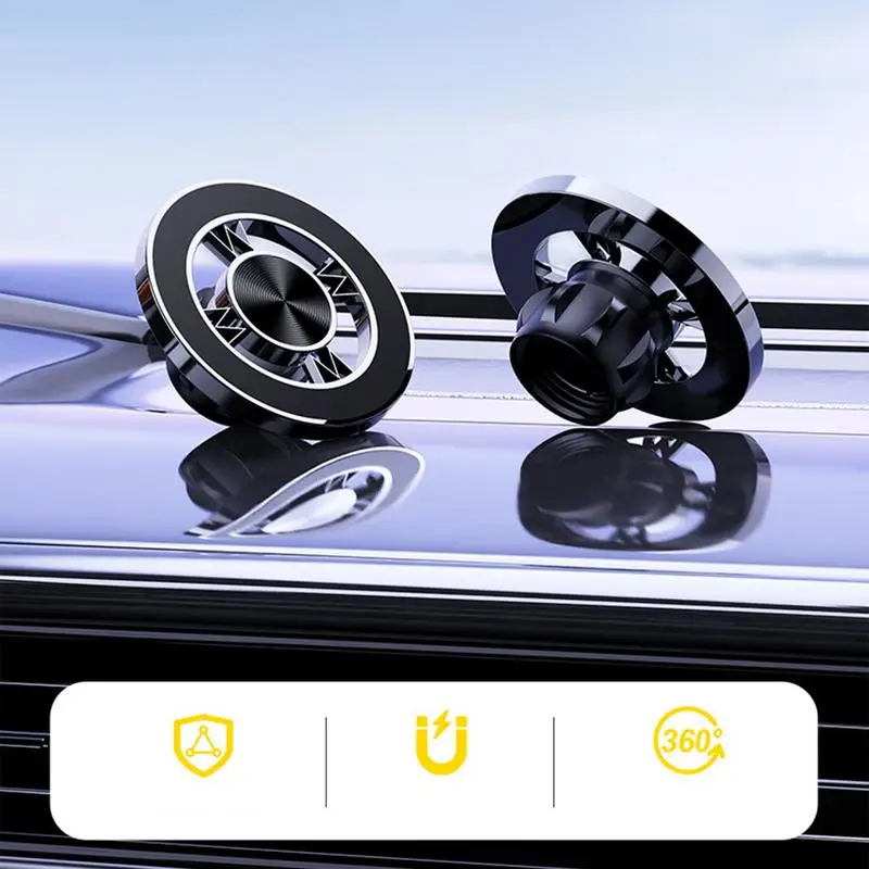 Dashboard Magnetic Phone Holder Phone Holder Dashboard Magnetic Phone Mount 360 Degree Rotatable Car Accessories Non-Slip Car