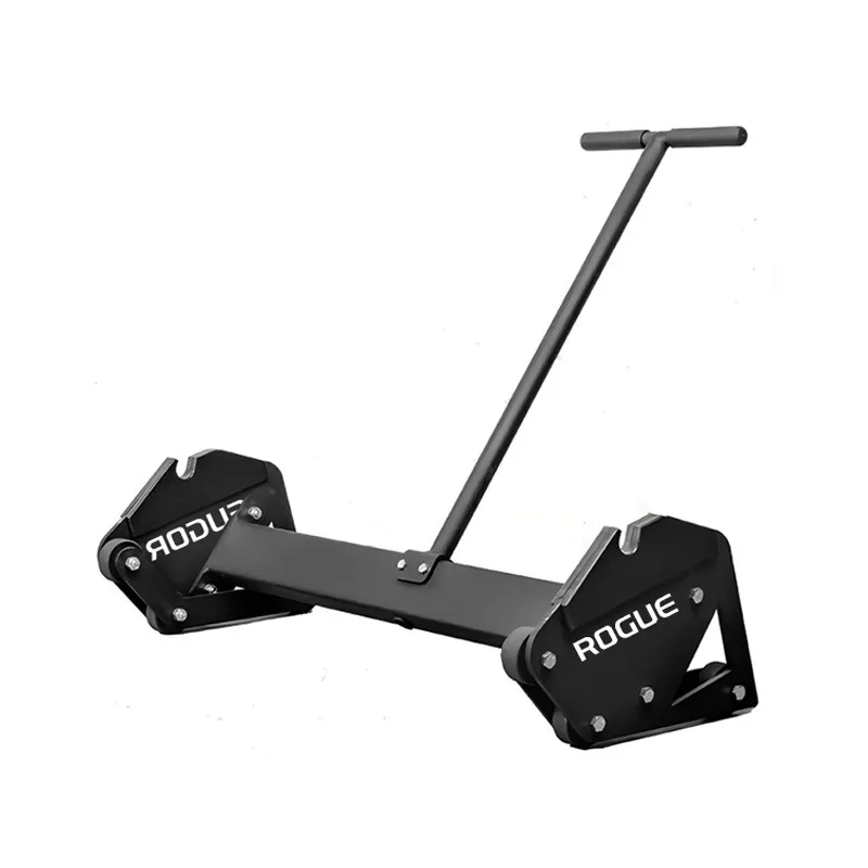 Giant Piece Changer Hard Pull Bar with Wheel Movable Jack Commercial Barbell Bar Piece Changer
