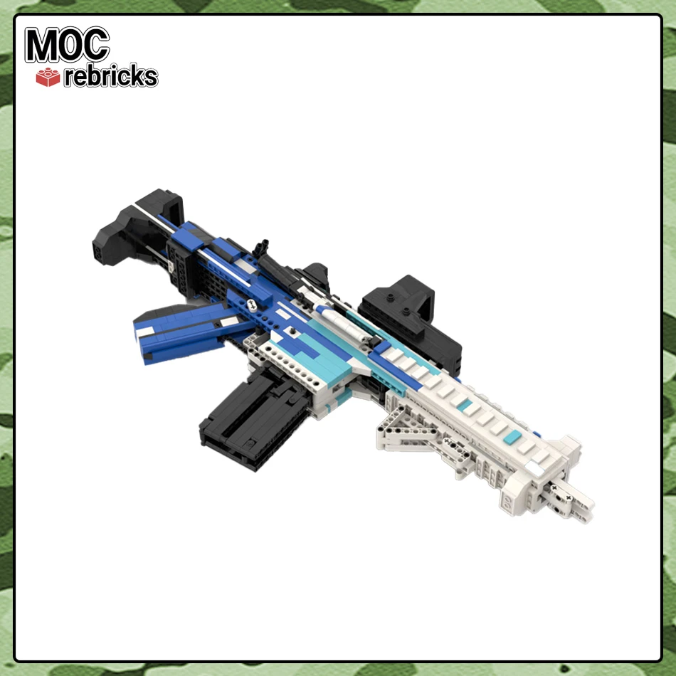 Firearms Series MOC Bricks M4A1 Carbine Building Block Gun Model Collage Set Assembly Can Shoot DIY Boy Toys Birthday Gifts