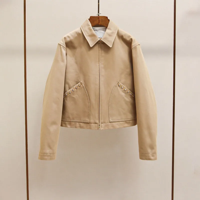 ANJY 2026 Spring Autumn New Women Fashion French Elegant Embellished Diamonds High-End Jacket Trend Versatile Chic Shorts A19384
