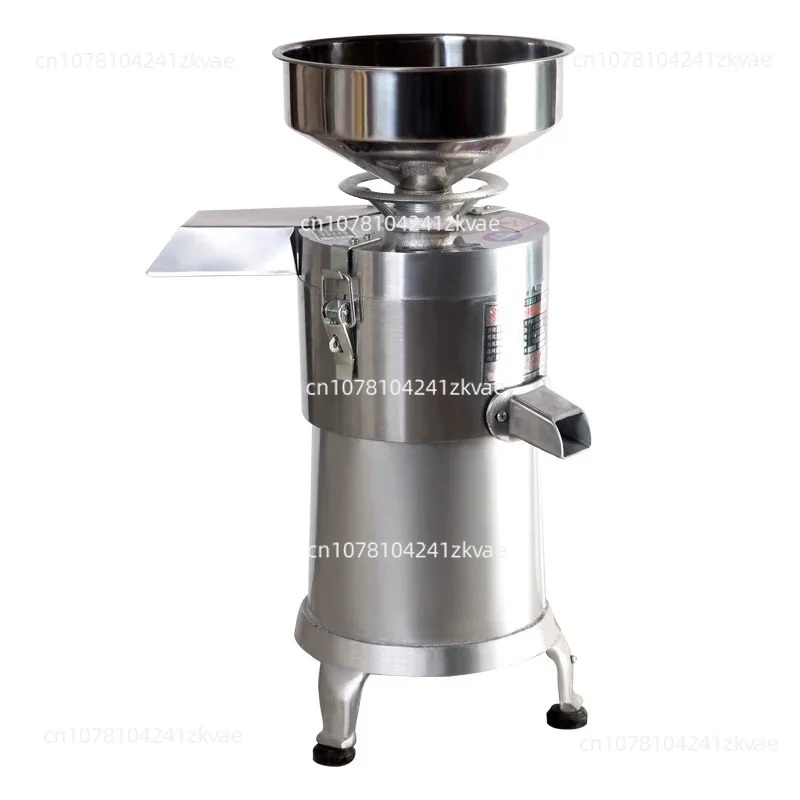 Electric Soybean Milk Machine Ginder Portable Blender 1100W Semi-automatic Juicer Commercial SoyMilk Filter-free Refiner
