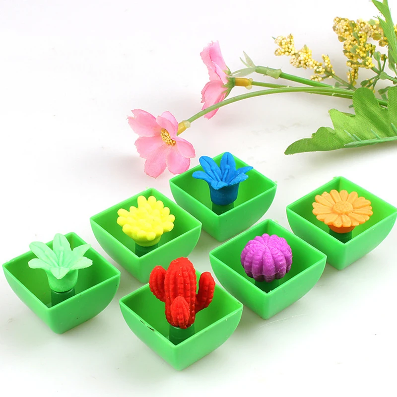 10/20PCS Waterabsorberende Plant Bloempot Ornamenten Creatieve Magic Groeiende Succulente Ornament Beloningen Geschenken voor School Klasse ZYF