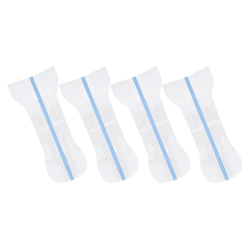 

4 Pcs Cotton Core Swimming Stickers Woman Non-woven Fabric Female Waterproof Private Patch