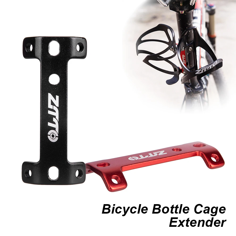 Ztto Aluminium legierung Doppelkopf Fahrrad Flaschen halter Extender Mountainbike Wasser flasche Käfig halterung MTB Zubehör – Detail 17