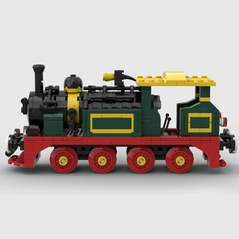 Technical Moc Bricks Car Series Model Steam Locomotive Modular Building Blocks Gifts Toys For Children DIY Sets Assembling Model