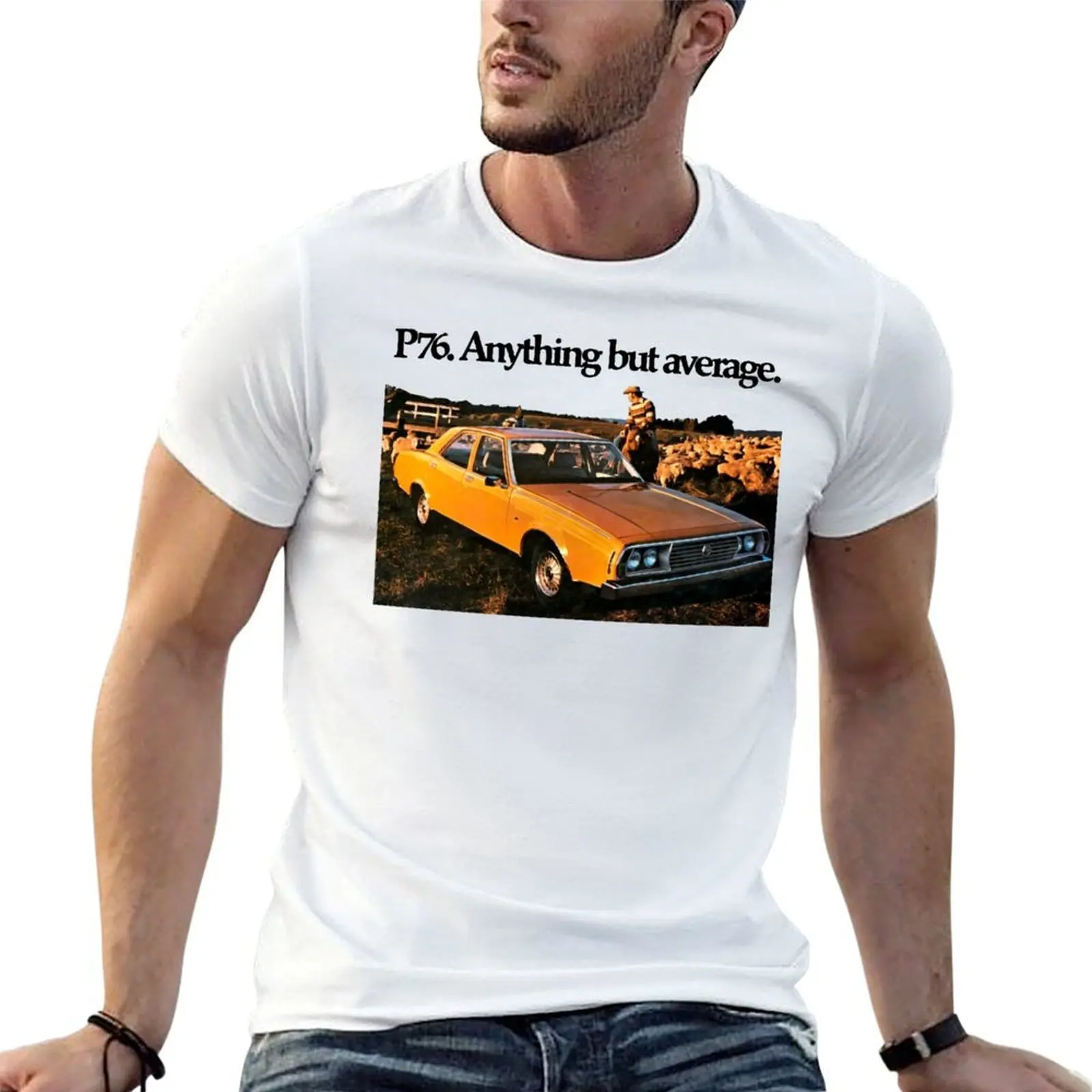 LEYLAND P76 T-Shirt oversize t-shirts man funny costumes men clothing