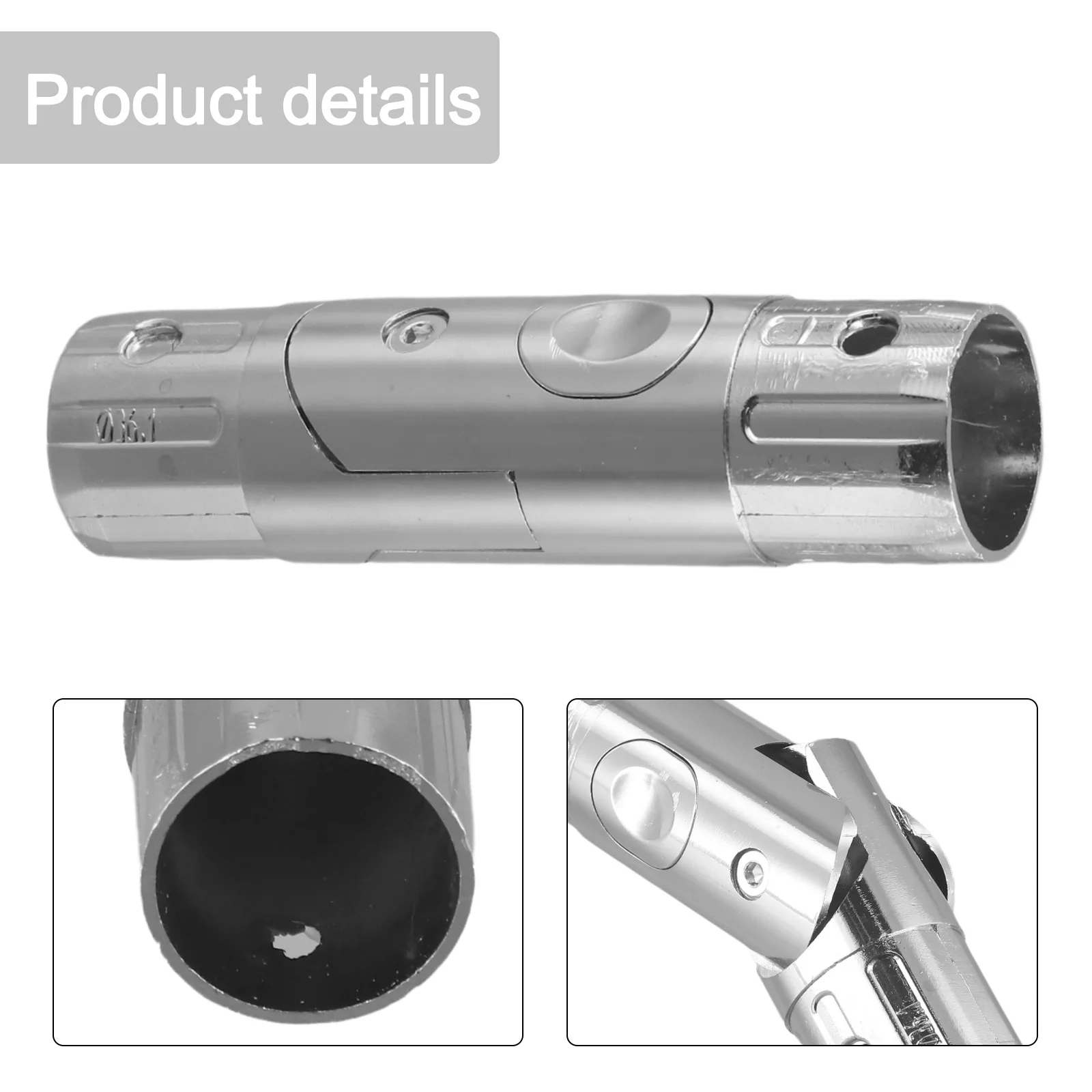 Umbrella Central Column Shaker Turn Detachable Metal Accessory for Outdoor Use in Patio Garden Balcony Settings