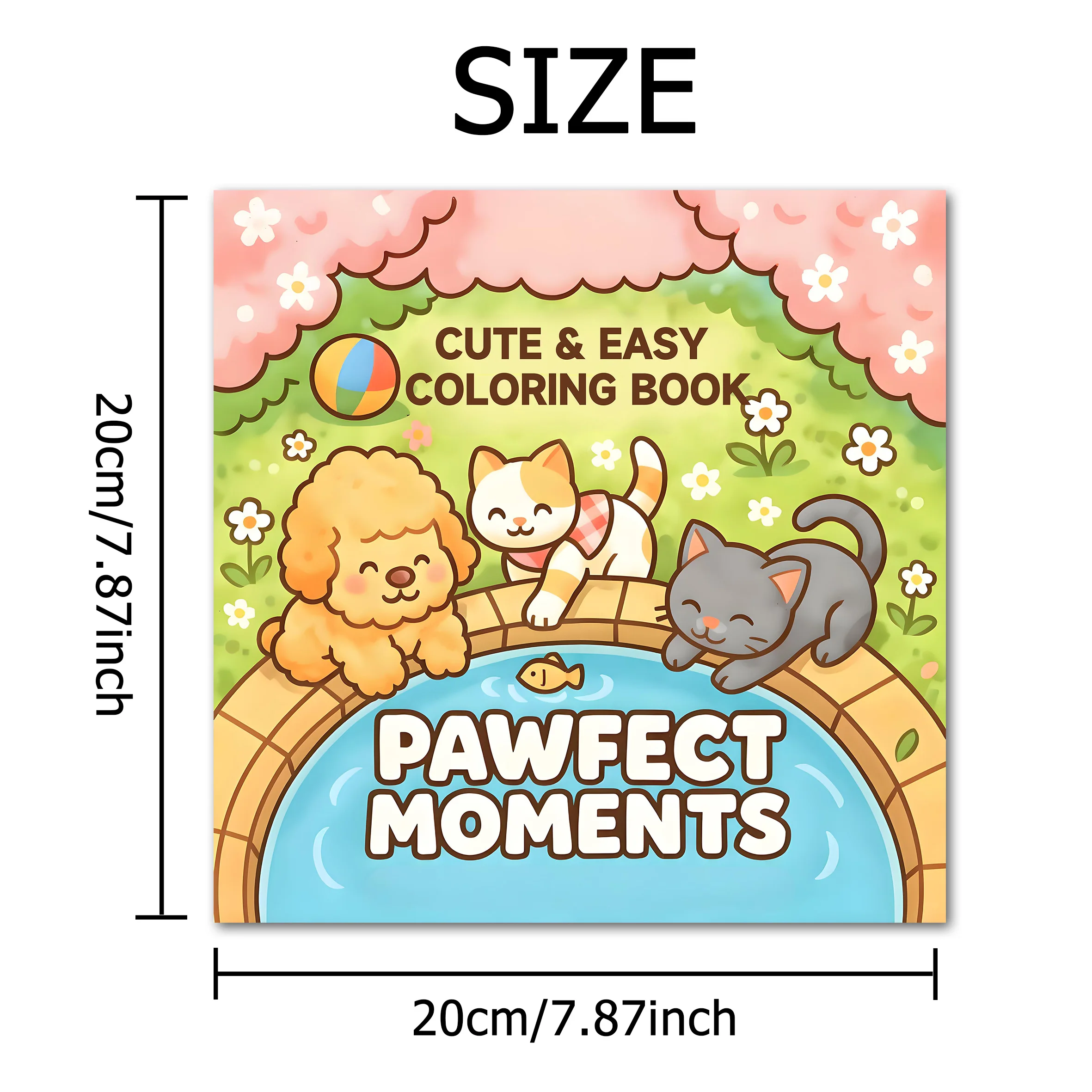 PAWFECT MOMENTS: Coloring Book for Adults Featuring Cute Cozy Daily Activities for Relaxation (Cozy Spaces Coloring)
